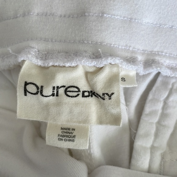 PURE DKNY WHITE CROPPED PANTS - Picture 7 of 7